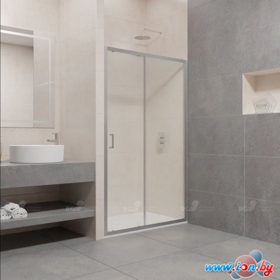 Душевая дверь RGW PA-14 41081411-51 110 (хром/шиншилла стекло) в Могилёве
