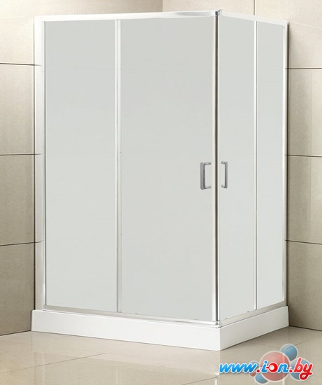 Душевой уголок BelBagno UNO-195-AH-2-100/80-P-Cr (текстурное стекло) в Бресте