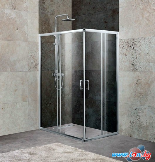 Душевой уголок BelBagno UNIQUE-A-2-85/100-P-Cr 85-100х85-100 (матовое) в Могилёве