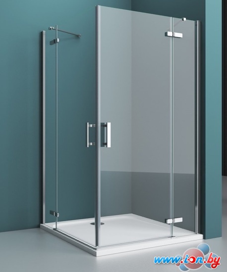 Душевой уголок BelBagno KRAFT-AH-22-120/80-C-Cr-R (прозрачное стекло) в Могилёве