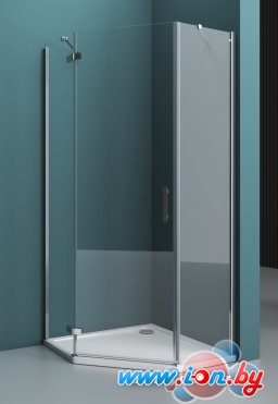 Душевой уголок BelBagno KRAFT-P-1-90-C-Cr-L (прозрачное стекло) в Могилёве