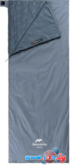 Спальный мешок Naturehike Mini ultralight L (правая молния, голубой) в Могилёве