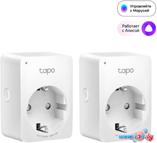 Умная розетка TP-Link Tapo P100 (2 шт) в Гродно