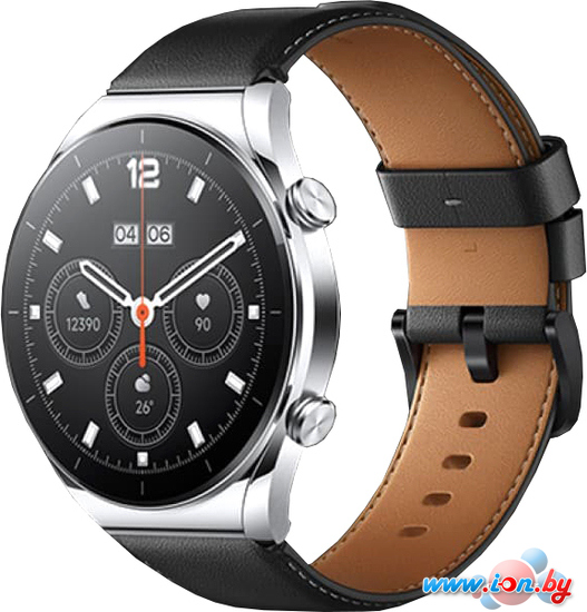 Умные часы Xiaomi Watch S1 (серебристый/черный, международная версия) в Могилёве