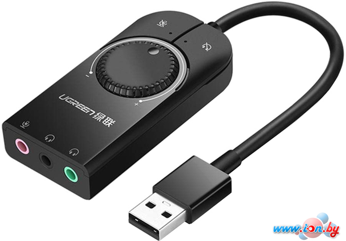 USB аудиоадаптер Ugreen CM129 40964 в Гомеле