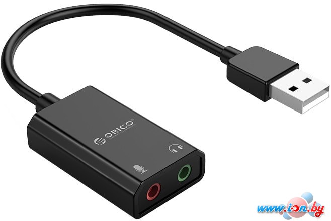 USB аудиоадаптер Orico SKT2-BK в Бресте