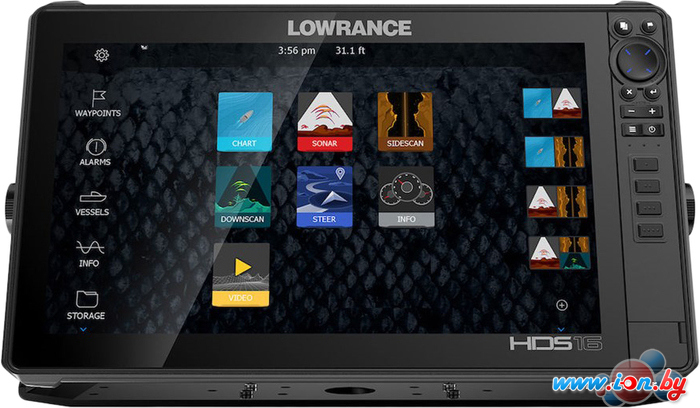 Эхолот-картплоттер Lowrance HDS-16 LIVE с датчиком Active Imaging 3-в-1 в Минске