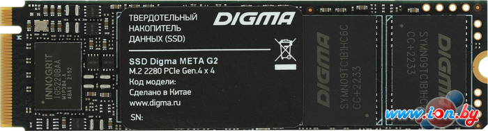 SSD Digma Meta G2 1TB DGSM4001TG23T в Могилёве