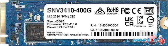 SSD Synology SNV3410-400G 400GB в Могилёве