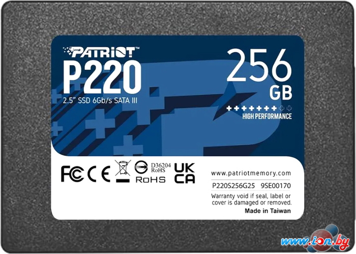SSD Patriot P220 256GB P220S256G25 в Гомеле