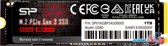 SSD Silicon-Power UD80 1TB SP01KGBP34UD8005 в Гомеле