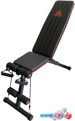 Силовая скамья DFC Homegym DCH310 с эспандерами в Гомеле