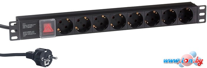 Блок розеток ExeGate ServerPro PDU-19H805 Al-8S-EU3CU-SW в Могилёве