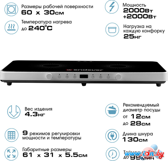 Настольная плита Endever Skyline IP-61 в Минске