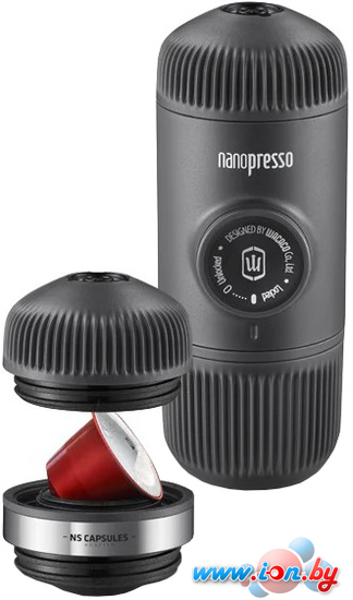 Ручная кофеварка WACACO Nanopresso Grey + NS Adapter в Могилёве