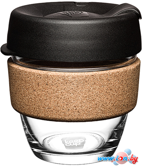 Многоразовый стакан KeepCup Brew Cork S Black 227мл (черный) в Могилёве