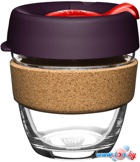 Многоразовый стакан KeepCup Brew Cork S Red Bells 227мл (бордовый) в Гродно