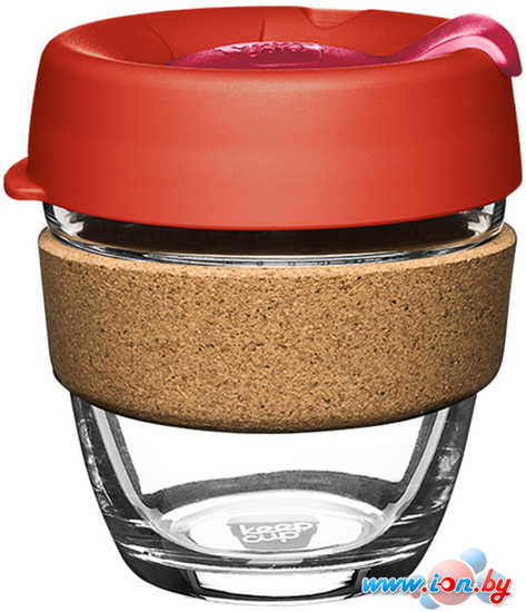 Многоразовый стакан KeepCup Brew Cork S Daybreak 227мл (красный) в Гродно