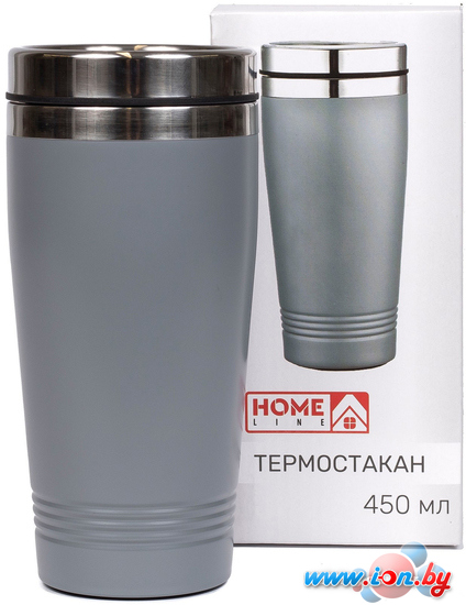 Термокружка Home Line O2-450 450мл (серый) в Бресте