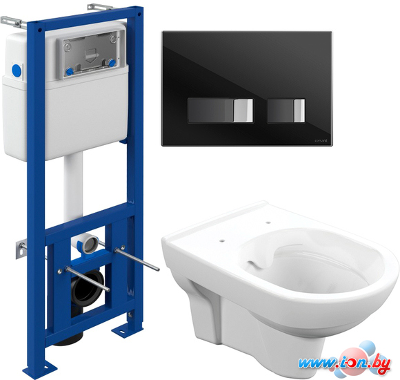Унитаз Cersanit City New Clean On MZ-CITY-COn + IN-MZ-LINK PRO + P-BU-MOV/Blg/Gl в Могилёве