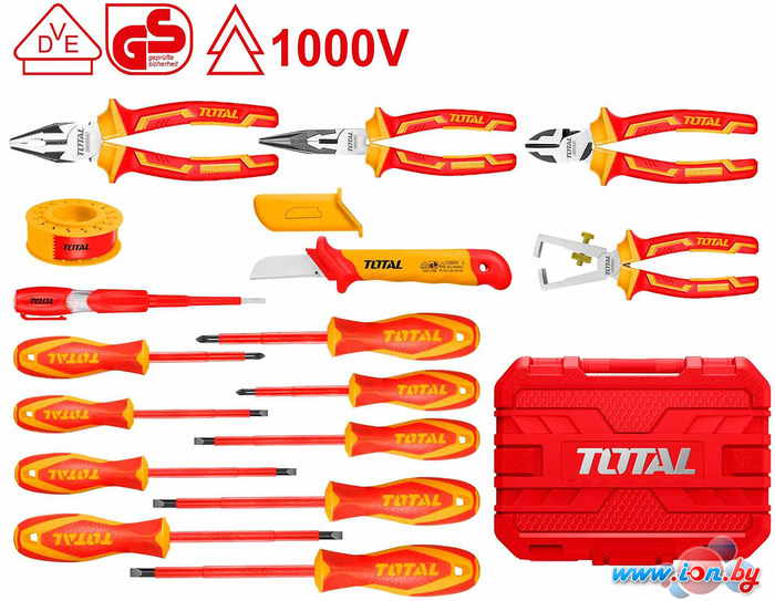 Набор отверток Total THKITH1601 (16 предметов) в Могилёве