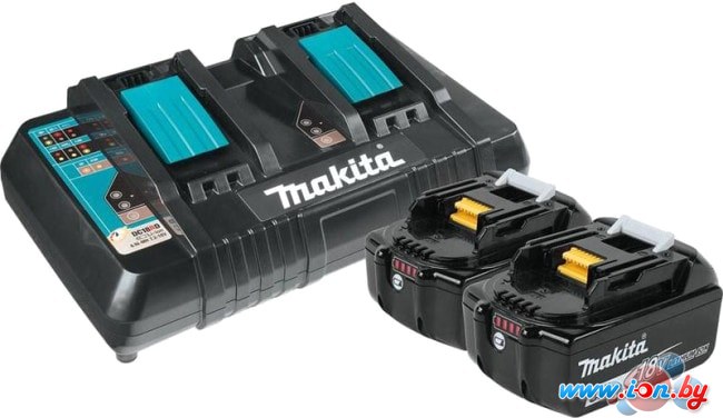 Аккумулятор с зарядным устройством Makita BL1850B + DC18RD 191L75-3 (18В/5 Ah + 7.2-18В) в Могилёве