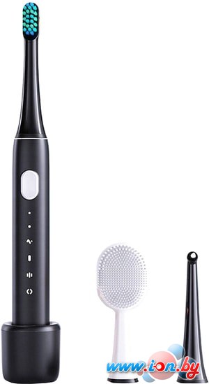 Электрическая зубная щетка Infly Sonic Electric Toothbrush P20C (3 насадки, черный) в Могилёве