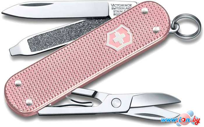 Нож-брелок Victorinox Classic Cotton Candy 0.6221.252G (розовый) в Минске