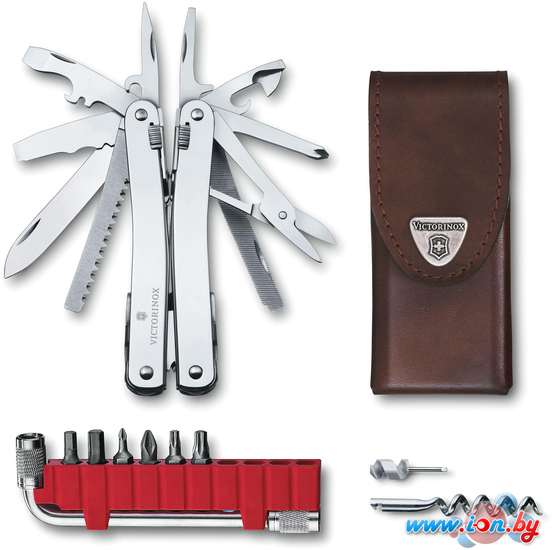 Мультитул Victorinox Swiss Tool Spirit X Plus (кожа) в Гомеле