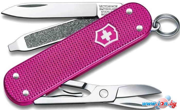 Нож-брелок Victorinox Classic Flamingo Party 0.6221.251G (пурпурный) в Минске