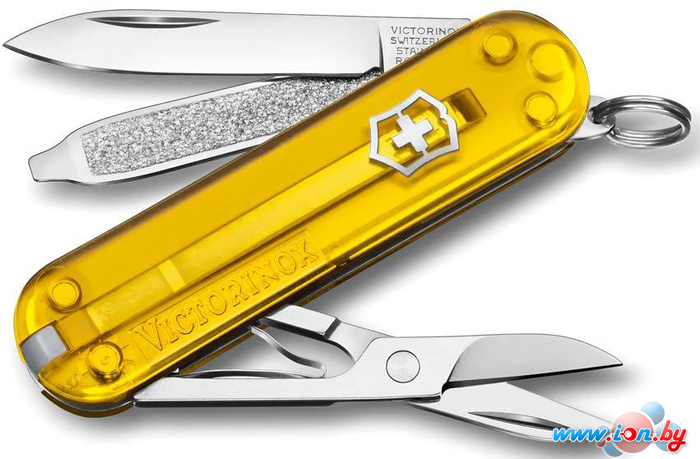 Мультитул Victorinox Classic SD Transparent (желтый) в Бресте