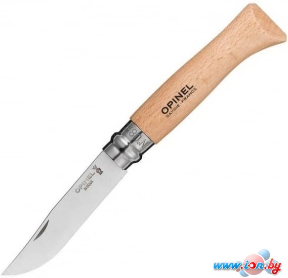 Складной нож Opinel N°8 Tradition с кожаным чехлом в Могилёве