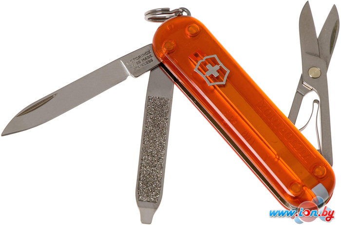 Мультитул Victorinox Classic SD Transparent (оранжевый) в Минске