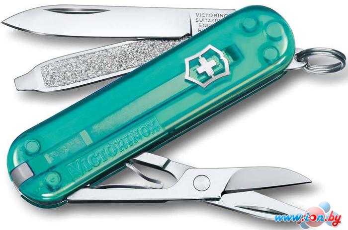 Мультитул Victorinox Classic SD Transparent (бирюзовый) в Гомеле