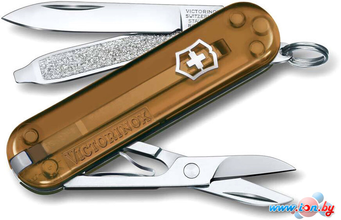 Нож-брелок Victorinox Classic Chocolate Fugde 0.6223.T55G (коричневый) в Бресте