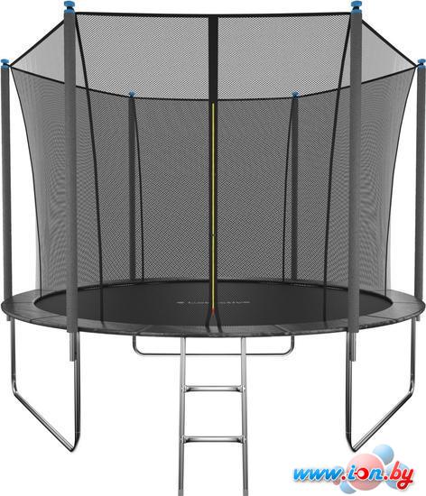 Батут GetActive Jump 10ft - 312 см с лестницей, внутренней сеткой (черный) в Гомеле