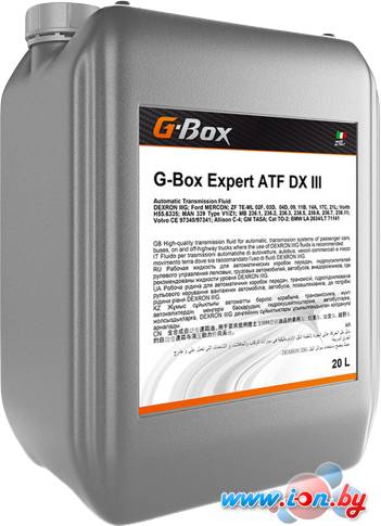 Трансмиссионное масло G-Energy G-Box Expert ATF DX III 20л в Могилёве