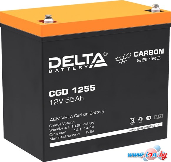 Аккумулятор для ИБП Delta CGD 1255 (12В/55 А·ч) в Гродно