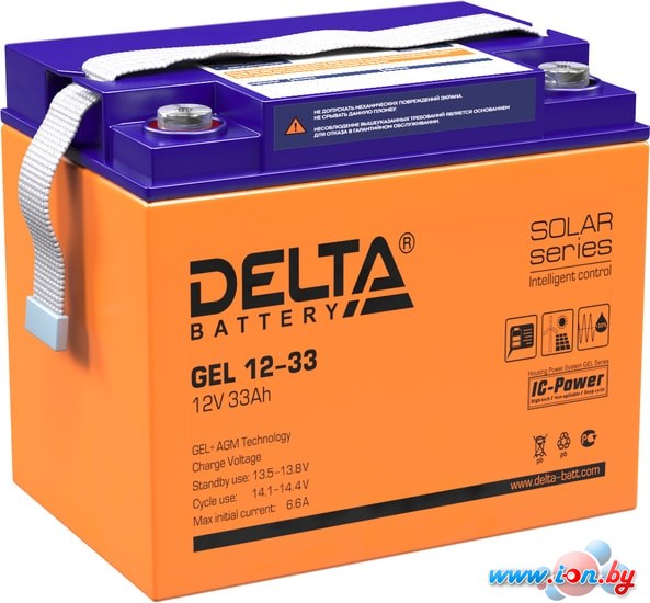 Аккумулятор для ИБП Delta GEL 12-33 (12В/33 А·ч) в Могилёве