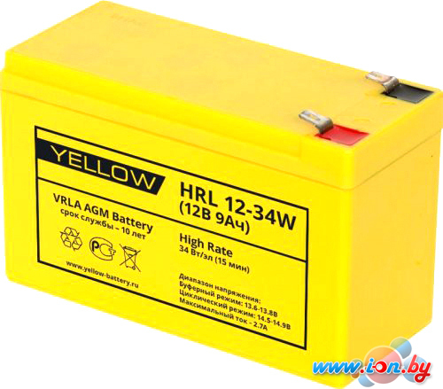 Аккумулятор для ИБП Yellow HRL 12-34W в Бресте