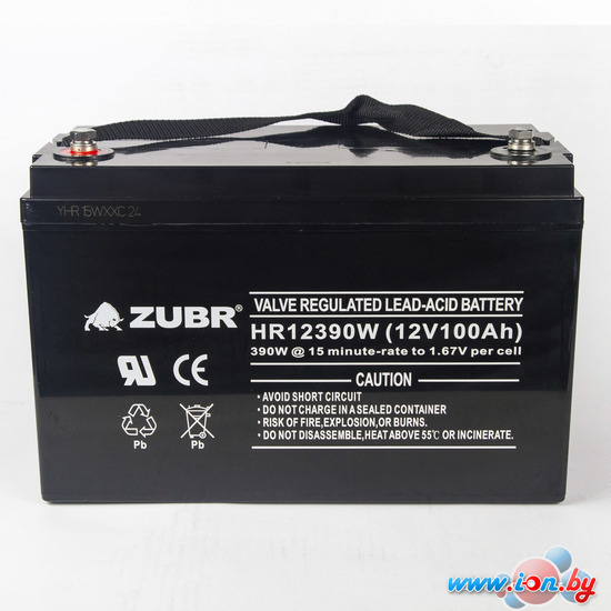 Аккумулятор для ИБП Zubr HR12390W 12V110Ah в Гомеле