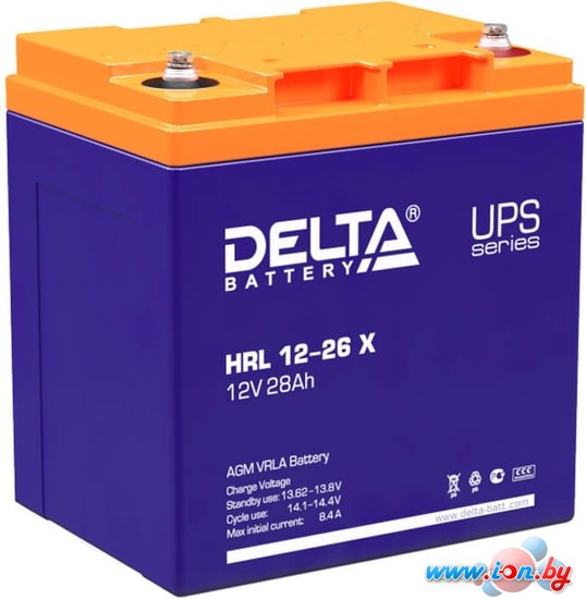 Аккумулятор для ИБП Delta HRL 12-26 X (12В/28 А·ч) в Гродно