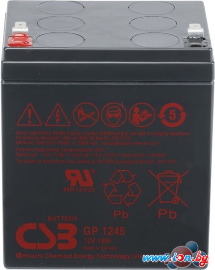 Аккумулятор для ИБП CSB Battery GP1245 16W F1 (12В/4.5 А·ч) в Гродно