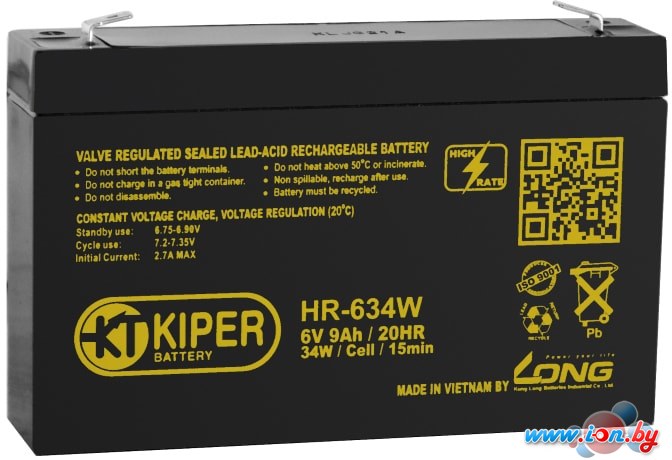 Аккумулятор для ИБП Kiper HR-634W (6В/9 А·ч) в Могилёве