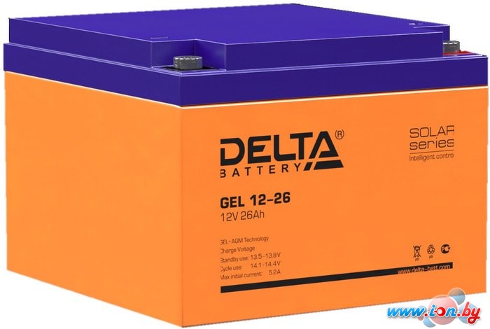 Аккумулятор для ИБП Delta GEL 12-26 (12В/26 А·ч) в Минске