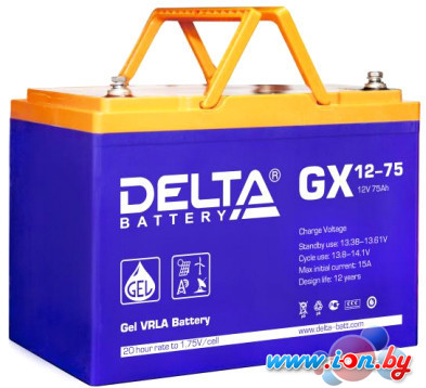 Аккумулятор для ИБП Delta GX 12-75 (12В/75 А·ч) в Могилёве