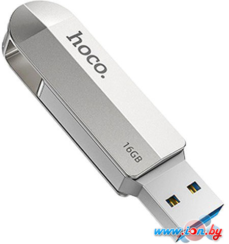 USB Flash Hoco UD10 16GB (серебристый) в Бресте