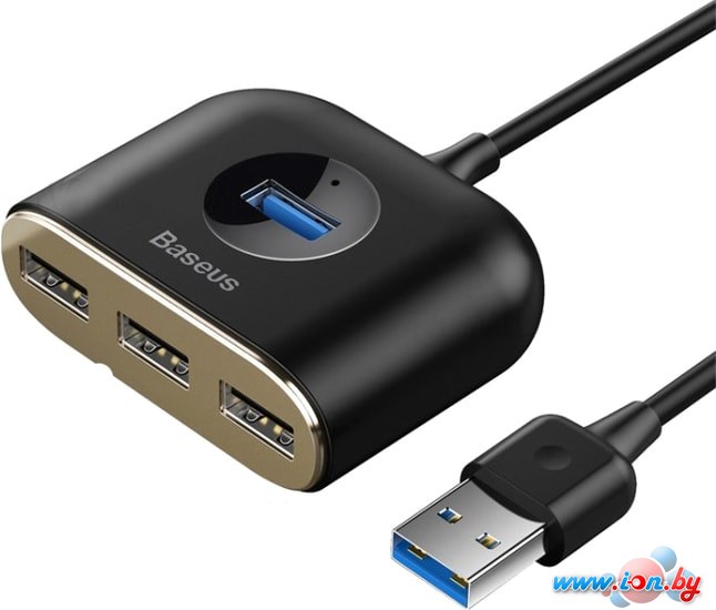 USB-хаб  Baseus Square round 4in1 USB Adapter CAHUB-AY01 в Могилёве