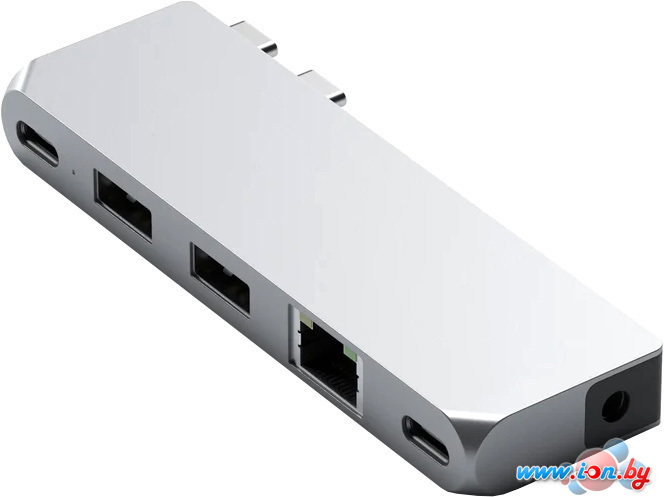 Док-станция Satechi Pro Hub Mini ST-UCPHMIS (серебристый) в Могилёве