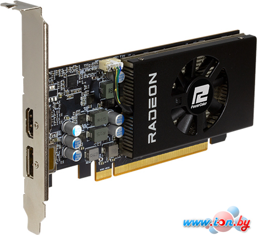 Видеокарта PowerColor Radeon RX 6400 Low Profile 4GB GDDR6 AXRX 6400 LP 4GBD6-DH в Могилёве